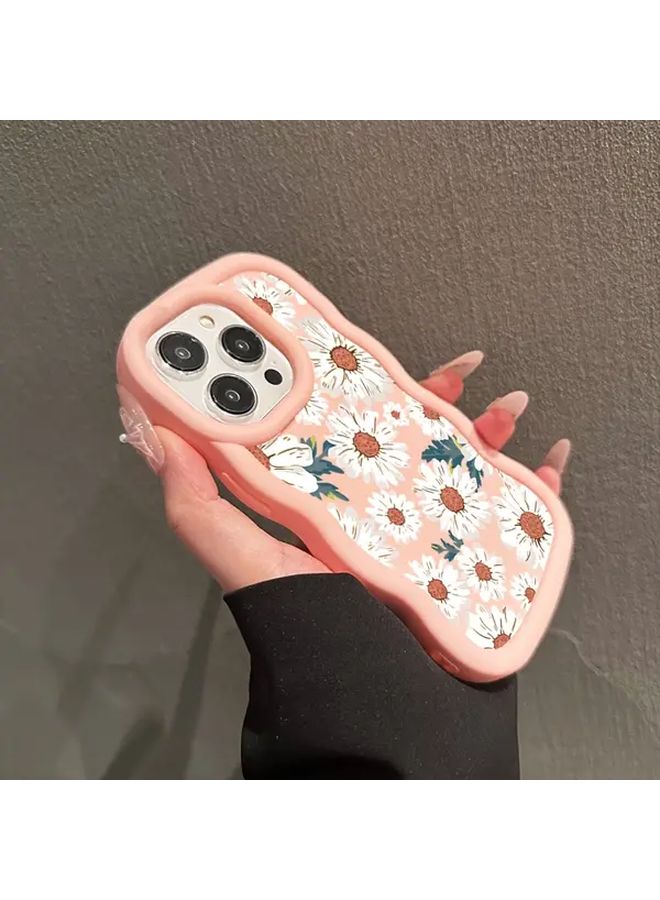 Pink Full Screen Anti Drop Frosted Phone Case Compatible with Galaxy S25 Plus - Image 4